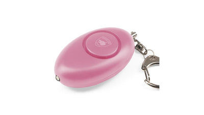 LLAVERO para Defensa Personal Guard Dog con ALARMA DE PÁNICO ROSA 120 de decibeles