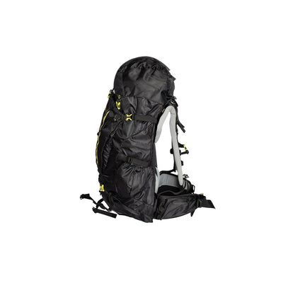MOCHILA PARA MONTAÑA EIGER 55L SEMI-IMPERMEABLE NEGRA