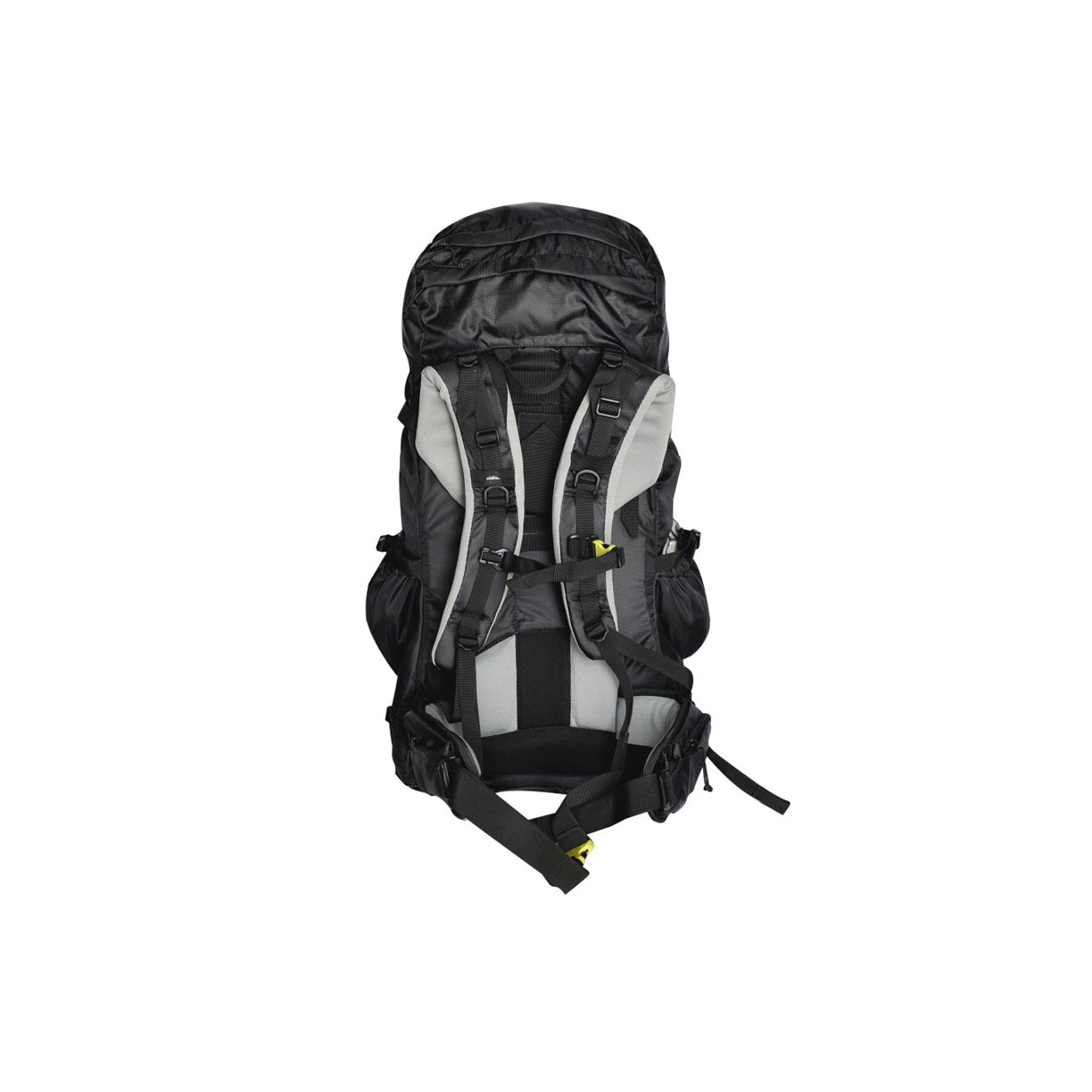 MOCHILA PARA MONTAÑA EIGER 55L SEMI-IMPERMEABLE NEGRA