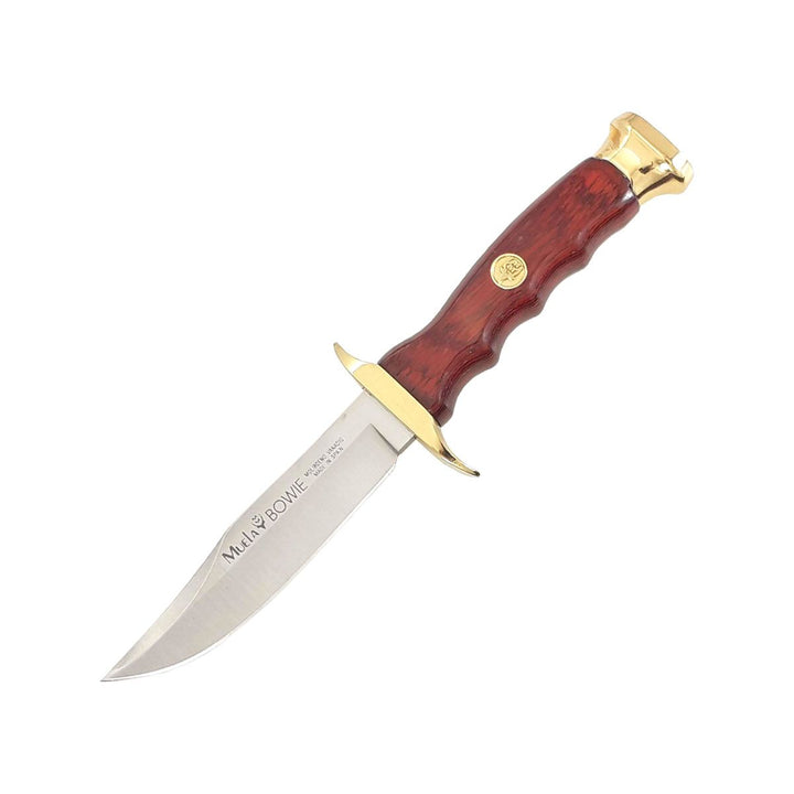 CUCHILLO MUELA BOWIE 10cm 125gr MANGO MADERA BW-10