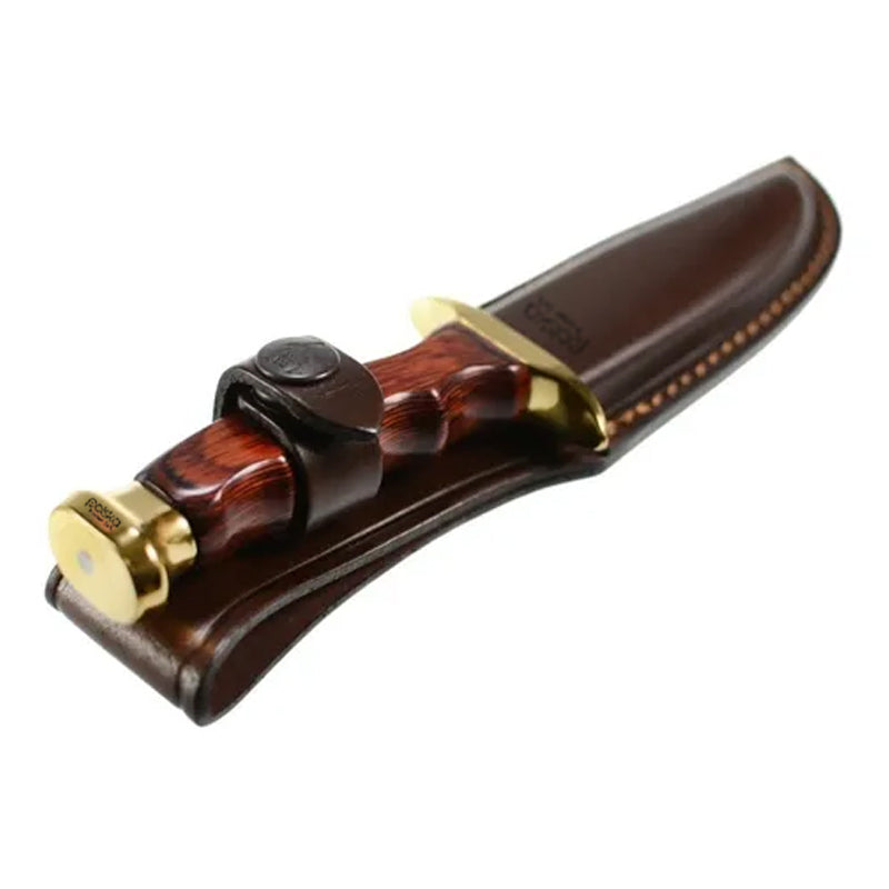 CUCHILLO MUELA BOWIE 10cm 125gr MANGO MADERA BW-10