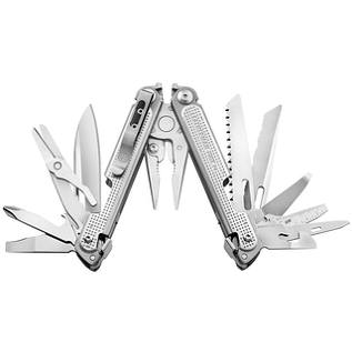 MULTIHERRAMIENTA FREE P4 DE LEATHERMAN DE 21 HERRAMIENTAS CON FUNDA INCLUIDA - El Viajero del Norte