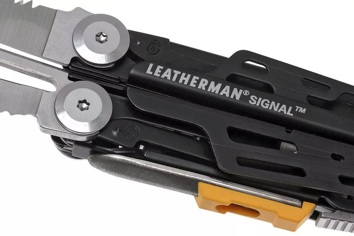 MULTIHERRAMIENTA SIGNAL BLACK/ORANGE LEATHERMAN
