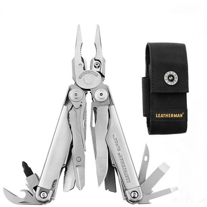 MULTIHERRAMIENTA SURGE DE LEATHERMAN DE 21 HERRAMIENTAS CON FUNDA INCLUIDA - El Viajero del Norte
