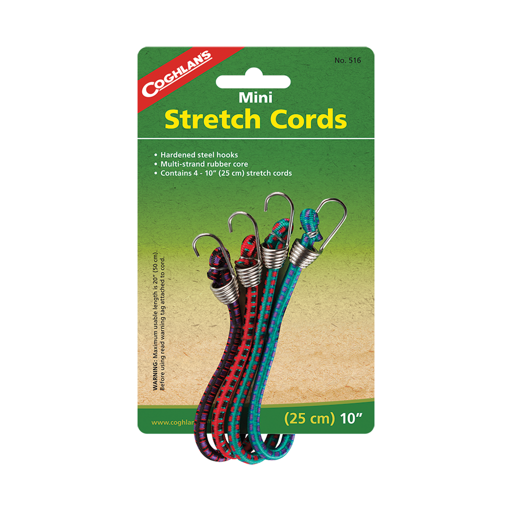 Mini Cordones Elásticos 10" con 4 piezas coghlans