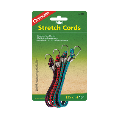 Mini Cordones Elásticos 10" con 4 piezas coghlans