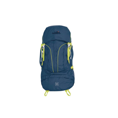 Mochila para montaña ZONGLA 60L azul/verde