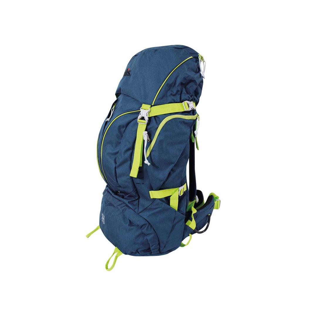 Mochila para montaña ZONGLA 60L azul/verde