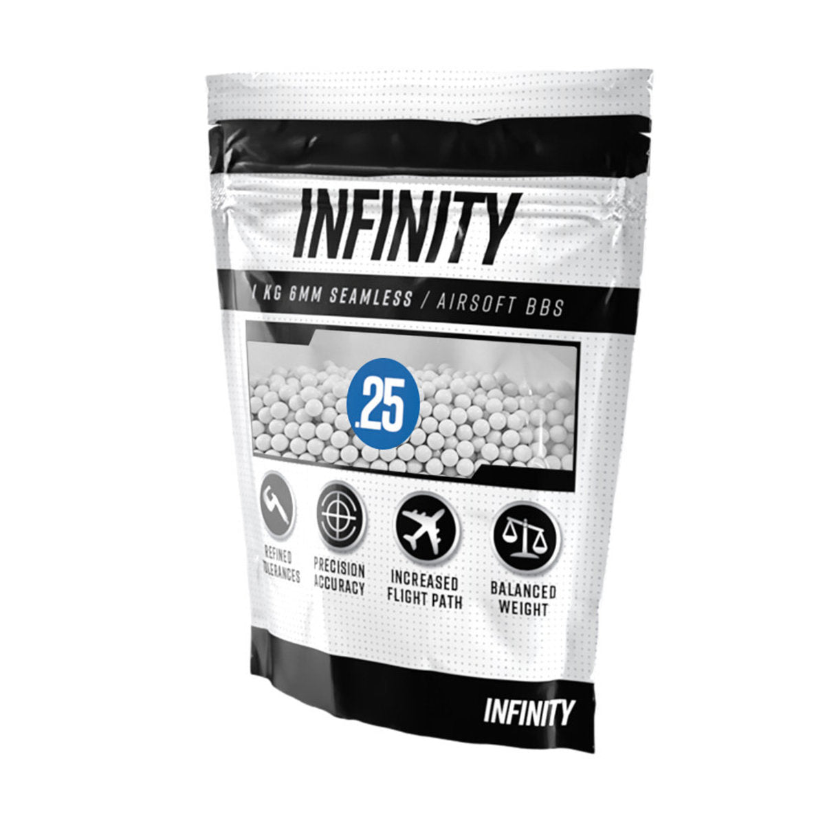 Municiones Valken Infinity 0.25g 4000 Airsoft BBs