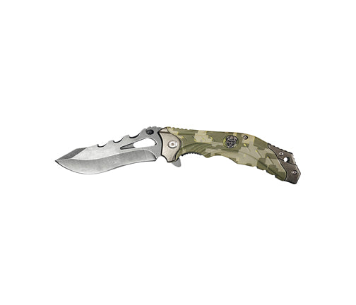 NAVAJA 3 1/2" MANGO CAMUFLAJE CLIP LION TOOLS