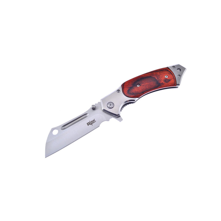 NAVAJA RTEC 4.75" PAKKAWOOD CLEAVER BLADE ASSIST-OPEN