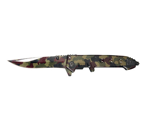 NAVAJA 4" CAMUFALJE VERDE CLIP LION TOOLS