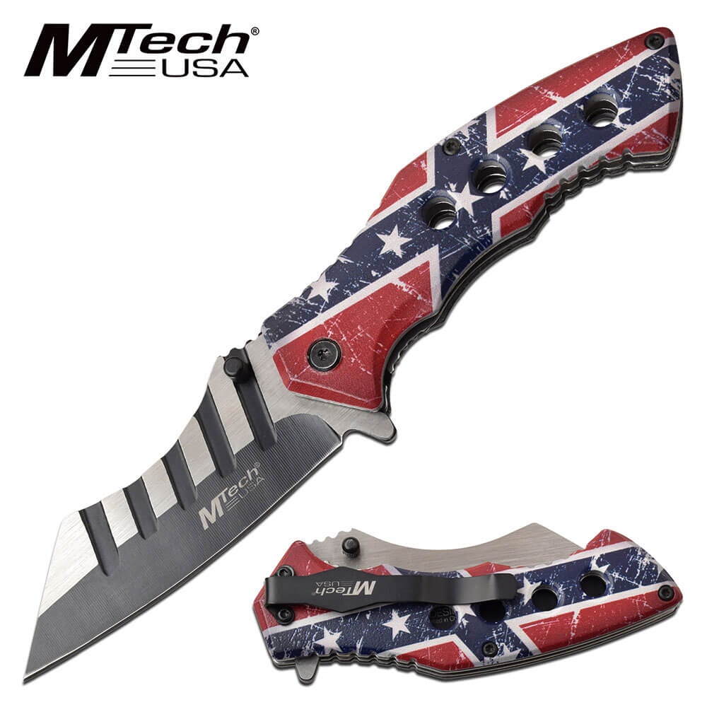 NAVAJA APERTURA ASISTIDA MTECH USA MT-A1110C CONFEDERADA - El Viajero del Norte