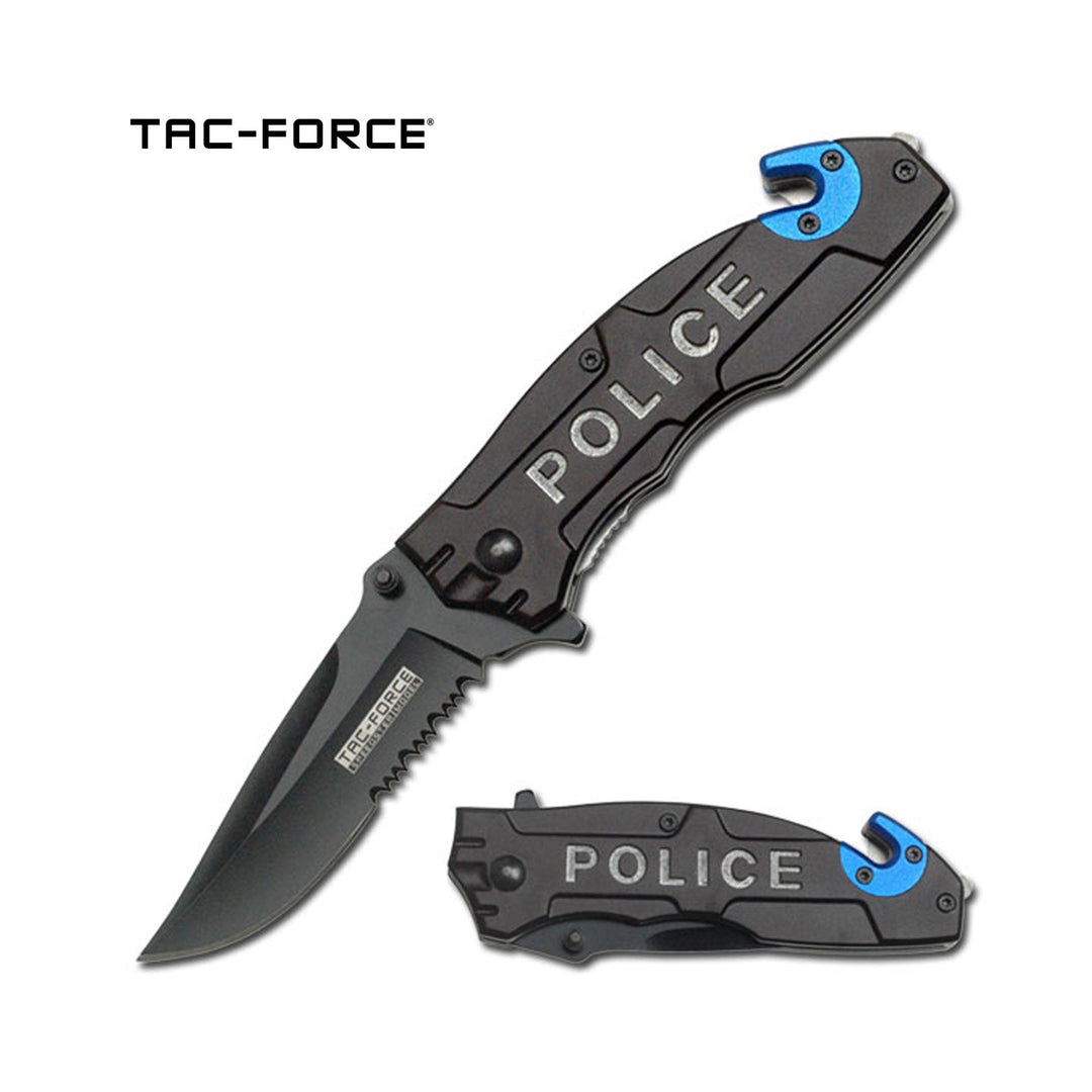 NAVAJA APERTURA ASISTIDA Tac-Force TF-525PD 7.75" BLACK/BLUE