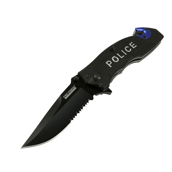 NAVAJA APERTURA ASISTIDA Tac-Force TF-525PD 7.75" BLACK/BLUE