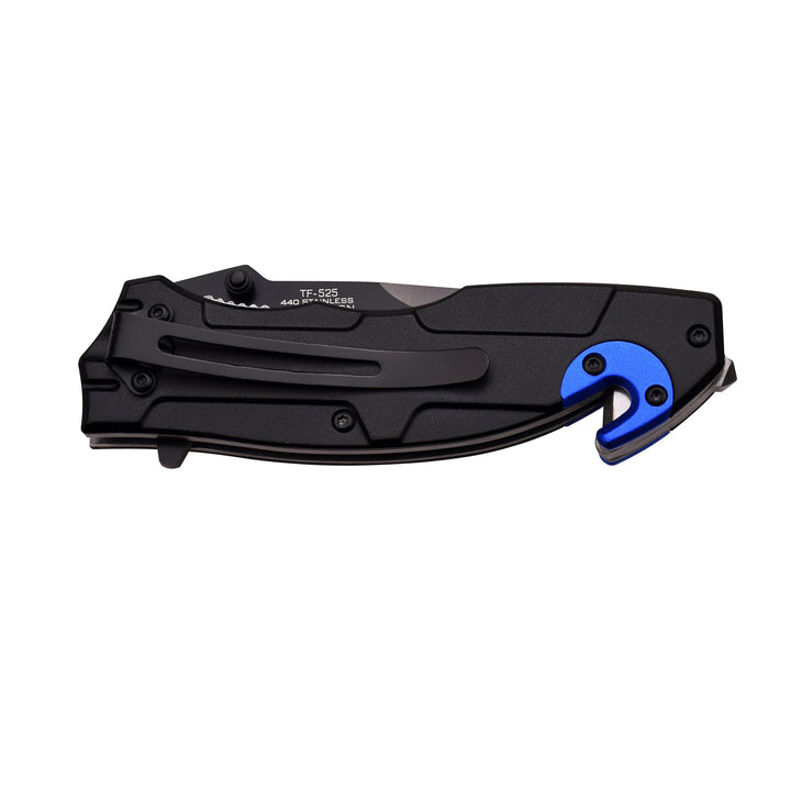 NAVAJA APERTURA ASISTIDA Tac-Force TF-525PD 7.75" BLACK/BLUE