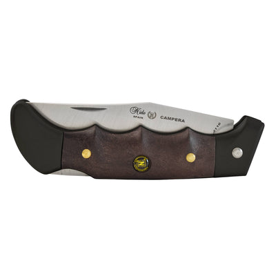 NAVAJA CAMPERA CON MANGO CROMO DURO CON CACHA ABS HOJA DE 9.5cm MIGUEL NIETO