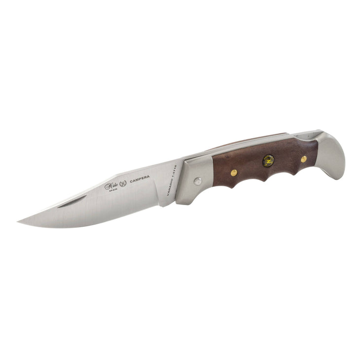 NAVAJA CAMPERA CON MANGO CROMO DURO HOJA 9.5cm plata MIGUEL NIETO