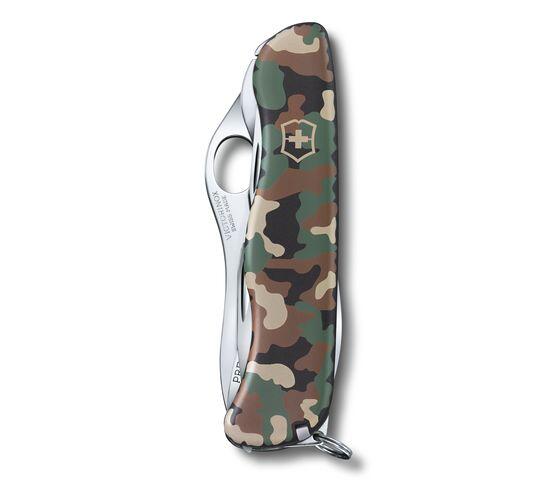 NAVAJA HERRAMIENTA TRAILMASTER CAMUFLAJE con hueco, 12usos