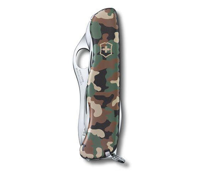 NAVAJA HERRAMIENTA TRAILMASTER CAMUFLAJE con hueco, 12usos