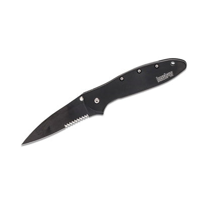 NAVAJA KERSHAW LEEK BLACK SERRATED