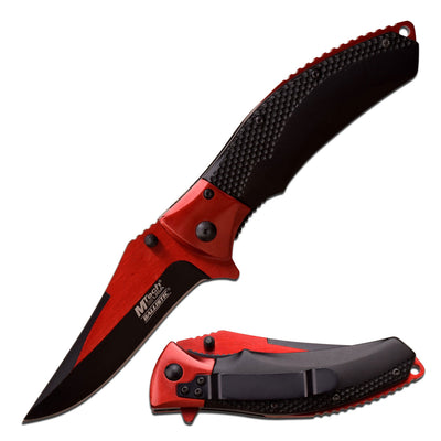 NAVAJA MTECH SPRING ASSISTED 4.5" CLOSED RED