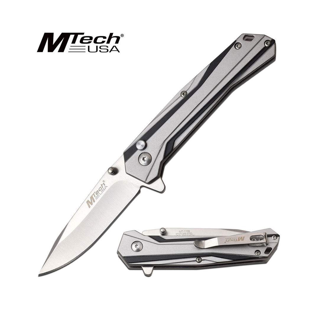 NAVAJA MTech USA Manual BALL BEARING PIVOT 7.75" PLATEADO