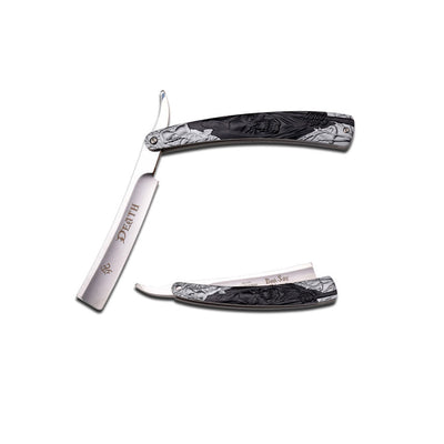 NAVAJA PARA AFEITAR DARK SIDE BLADES BARBER 5.5" CLOSED