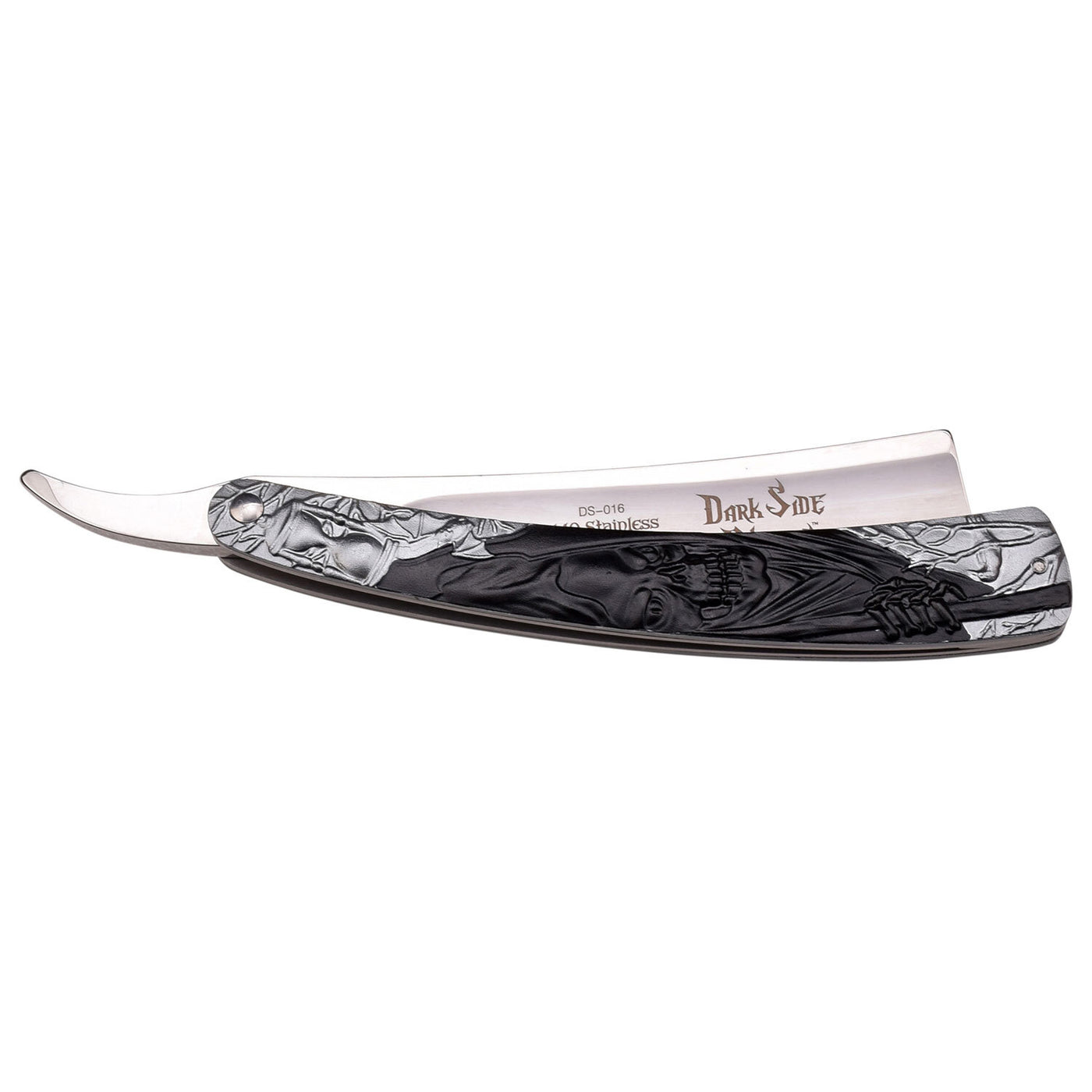 NAVAJA PARA AFEITAR DARK SIDE BLADES BARBER 5.5" CLOSED