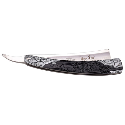 NAVAJA PARA AFEITAR DARK SIDE BLADES BARBER 5.5" CLOSED