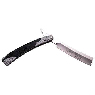 NAVAJA PARA AFEITAR DARK SIDE BLADES BARBER 5.5" CLOSED