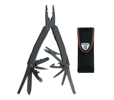 VICTORINOX SWISSTOOL SPIRIT XBS 105mm BRUÑIDO 25 Funciones - El Viajero del Norte