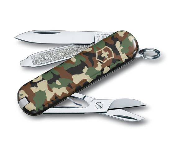 NAVAJA VICTORINOX CLASSIC SD Camuflaje 7 Funciones - El Viajero del Norte