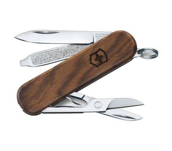 NAVAJA VICTORINOX CLASSIC SD WOOD 5 Funciones - El Viajero del Norte