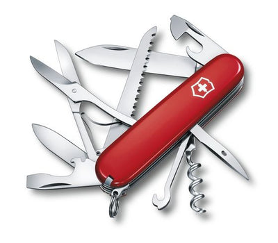 NAVAJA VICTORINOX HUNTSMAN Color Rojo 15 Funciones - El Viajero del Norte