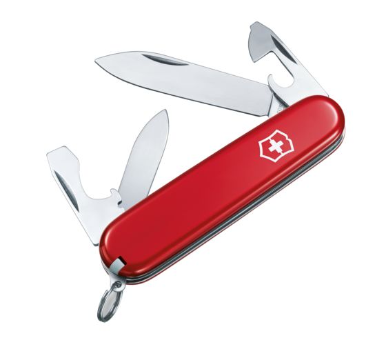 NAVAJA VICTORINOX RECRUIT Color Rojo Con 10 Funciones - El Viajero del Norte
