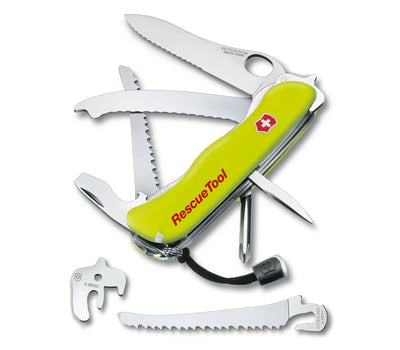 NAVAJA RESCUE TOOL YELLOW LUMINESCENT 13 FUNCIONES 111MM VICTORINOX