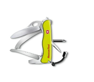 NAVAJA RESCUE TOOL YELLOW LUMINESCENT 13 FUNCIONES 111MM VICTORINOX