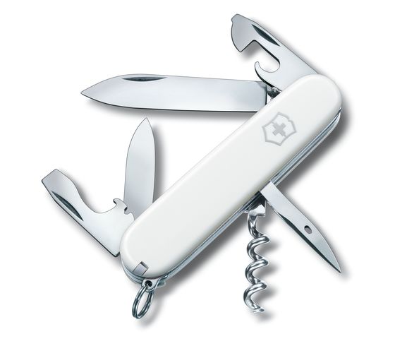 NAVAJA VICTORINOX SPARTAN Color Blanco 12 Funciones - El Viajero del Norte