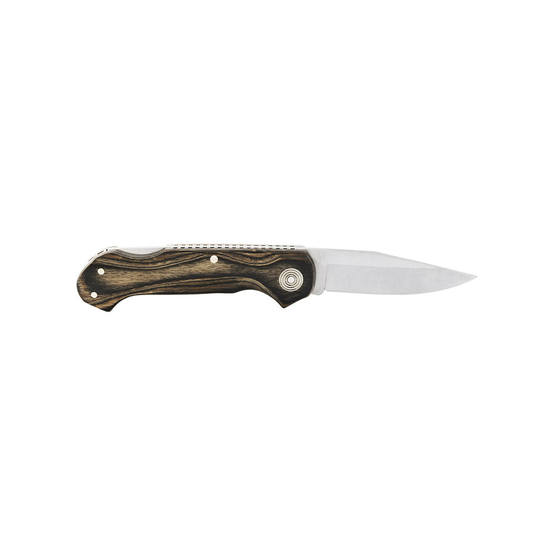 NAVAJA WILDCAT CON mango madera natural CON hoja lisa 6.5 cm MIGUEL NIETO
