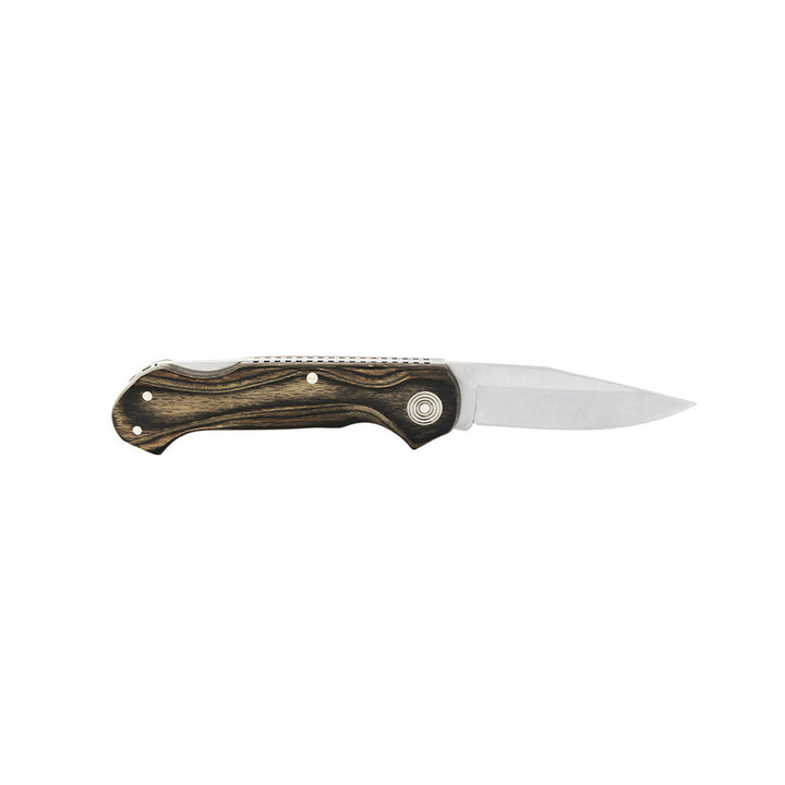 NAVAJA WILDCAT CON mango madera natural CON hoja lisa 6.5 cm MIGUEL NIETO