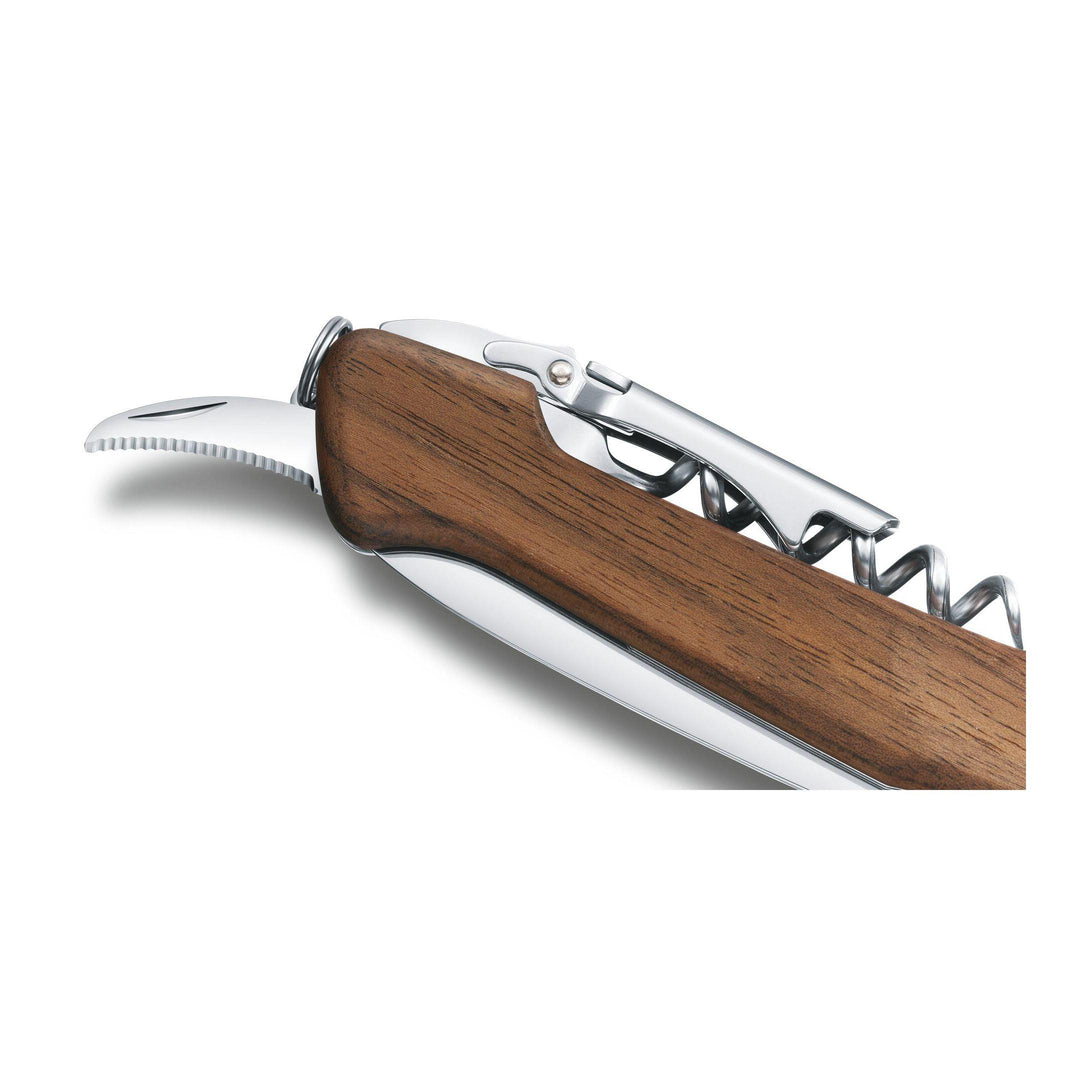 NAVAJA WINE MASTER Walnut Wood 6 Funciones 130mm Victorinox