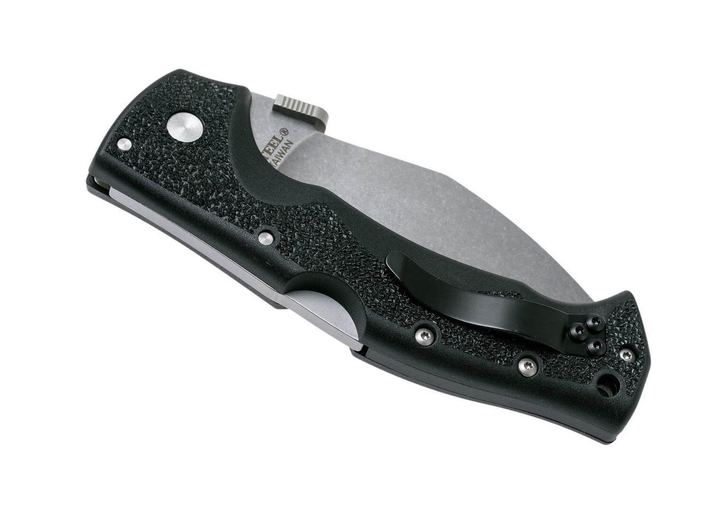 Navaja Cold Steel Rajah III 3.5 in Plain EDGE GREEN Handle