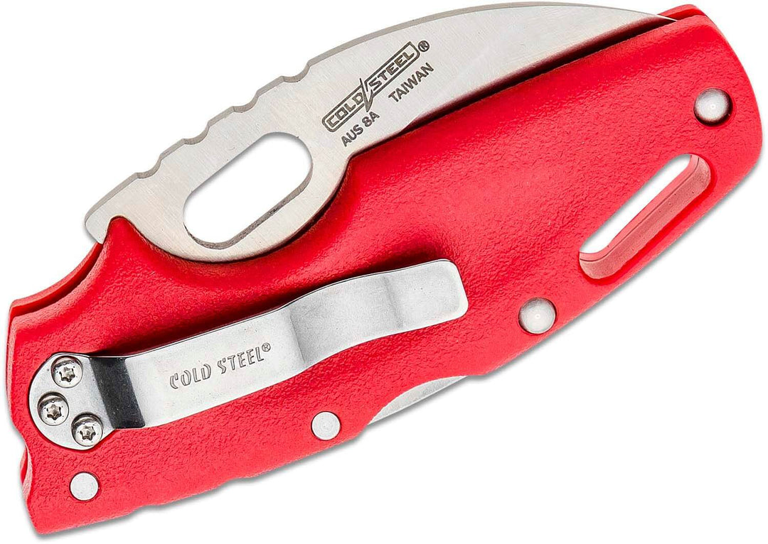 Navaja Cold Steel Tuff Lite Folder 2.5" Plain Red Polymer Handle