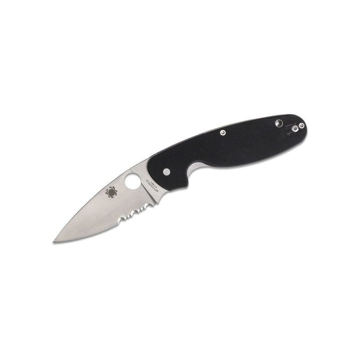 Navaja Spyderco Emphasis 3.61" Serrated Combo Blade G-10 Handle