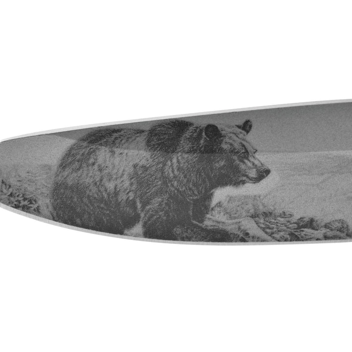 Navaja con mango madera oso