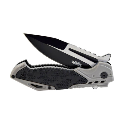 Navaja de acero inoxidable Gris negro dureza 54-56
