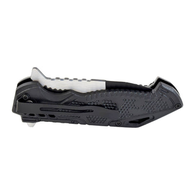 Navaja de acero inoxidable Gris negro dureza 54-56