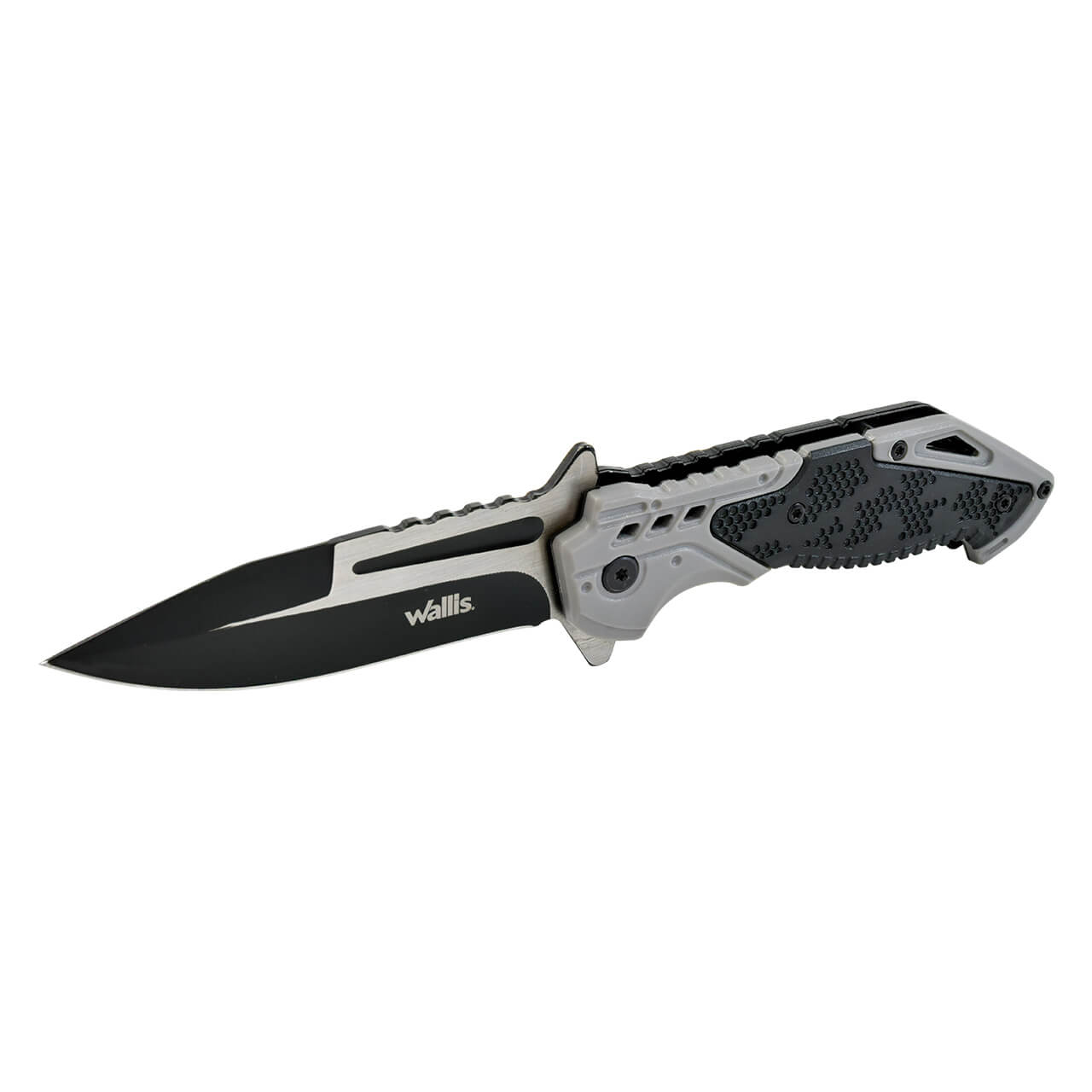 Navaja de acero inoxidable Gris negro dureza 54-56