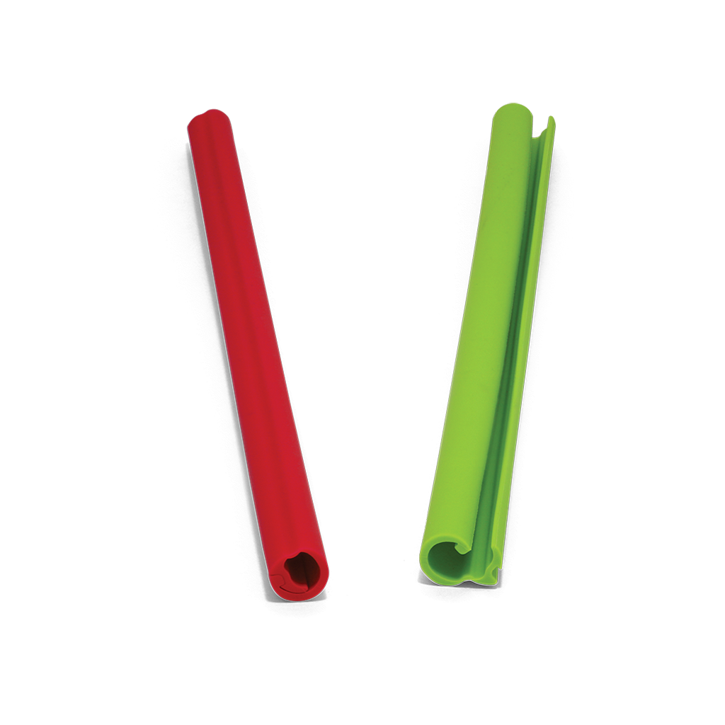 PAJITAS DE SILICONA CON 4PIEZAS